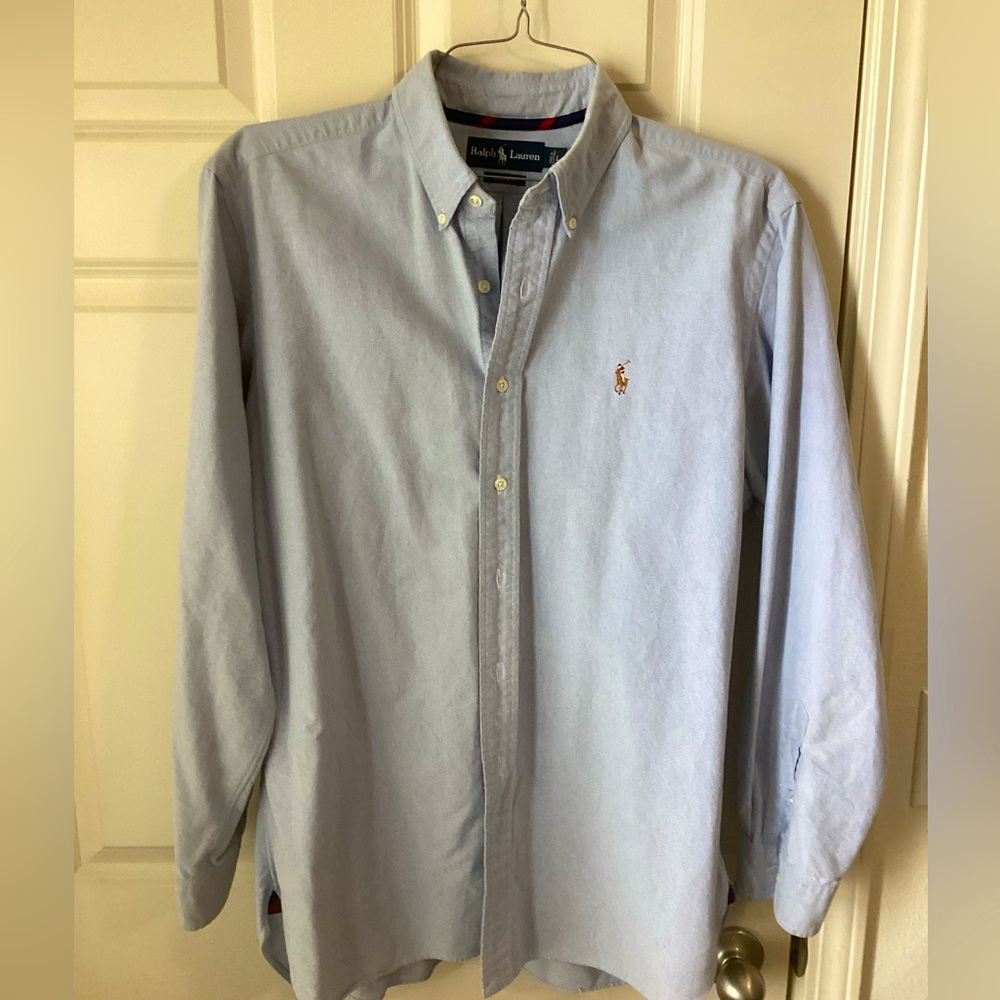 Ralph Lauren Polo Classic Button Down Dress Shirt